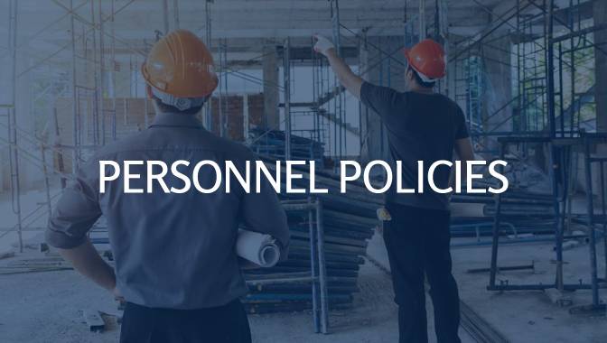 Personnel Policies